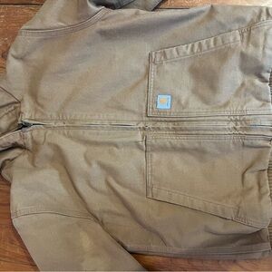 Carhartt Tan Loose Fit Jacket